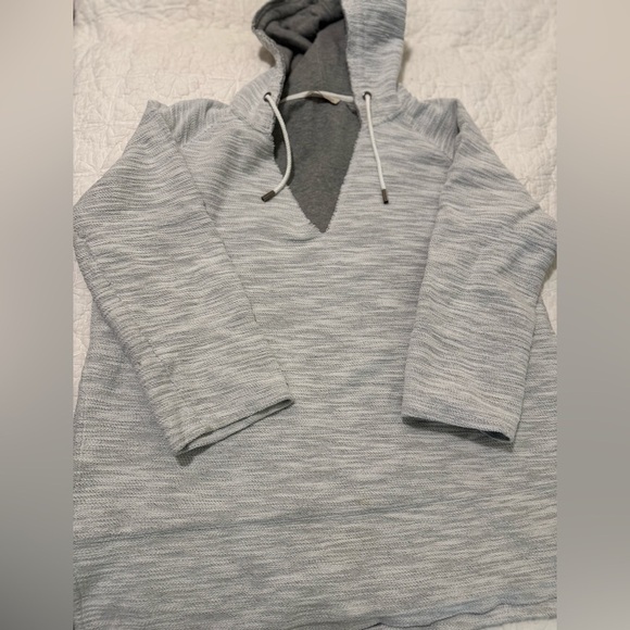 Soft Surroundings My Weekender Hoodie Pullover XL. Gray - Picture 2 of 12